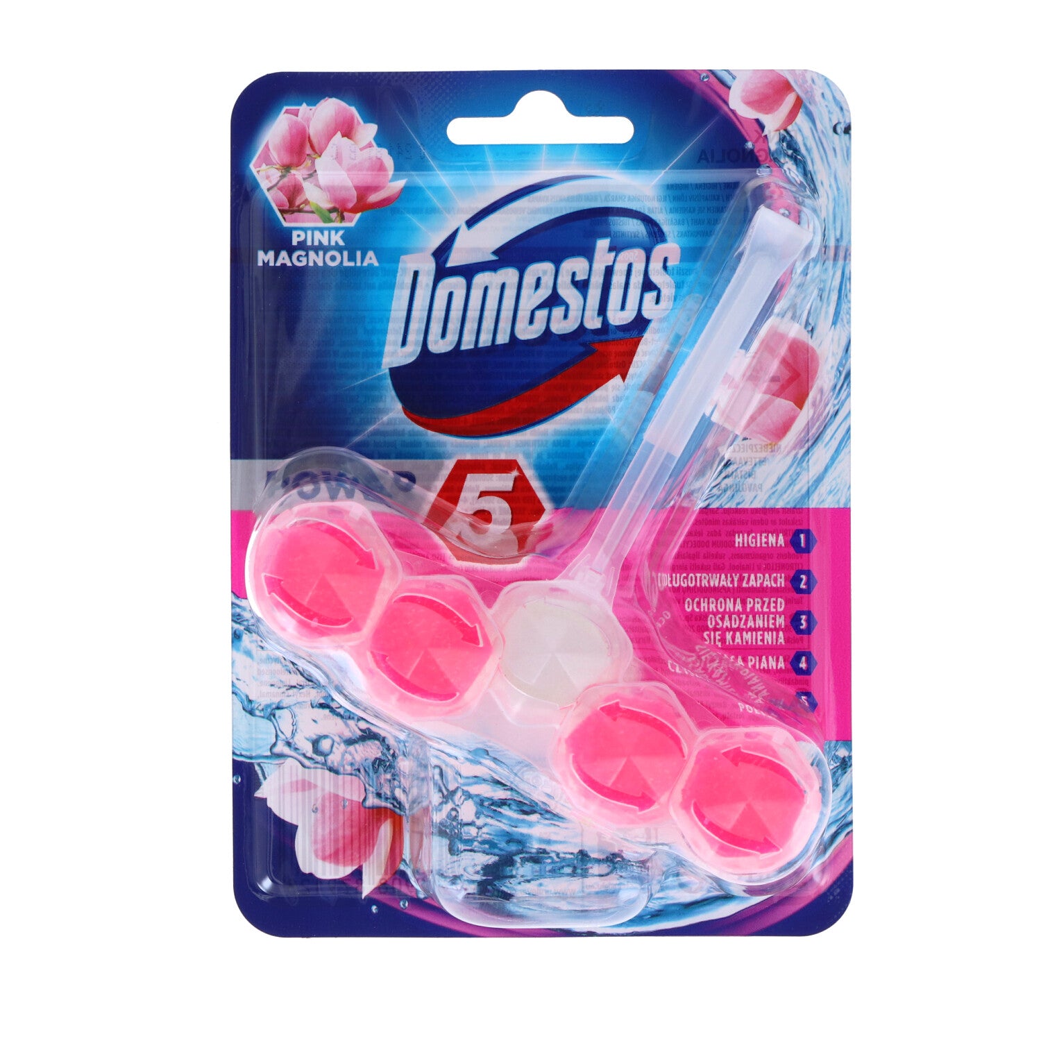 Domestos - Tolilet Block Pink Magnolia (55gr)