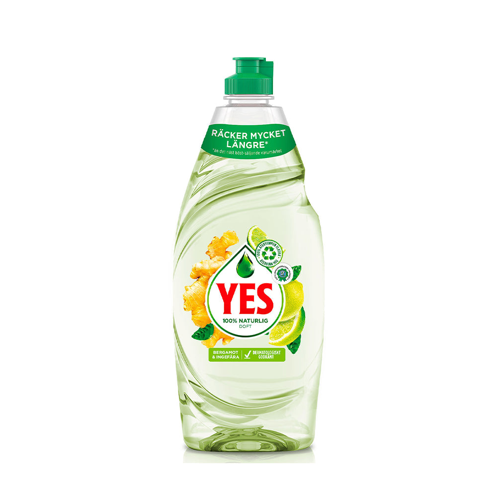 Yes Diskmedel - Bergamott & Ingefära (620ml)